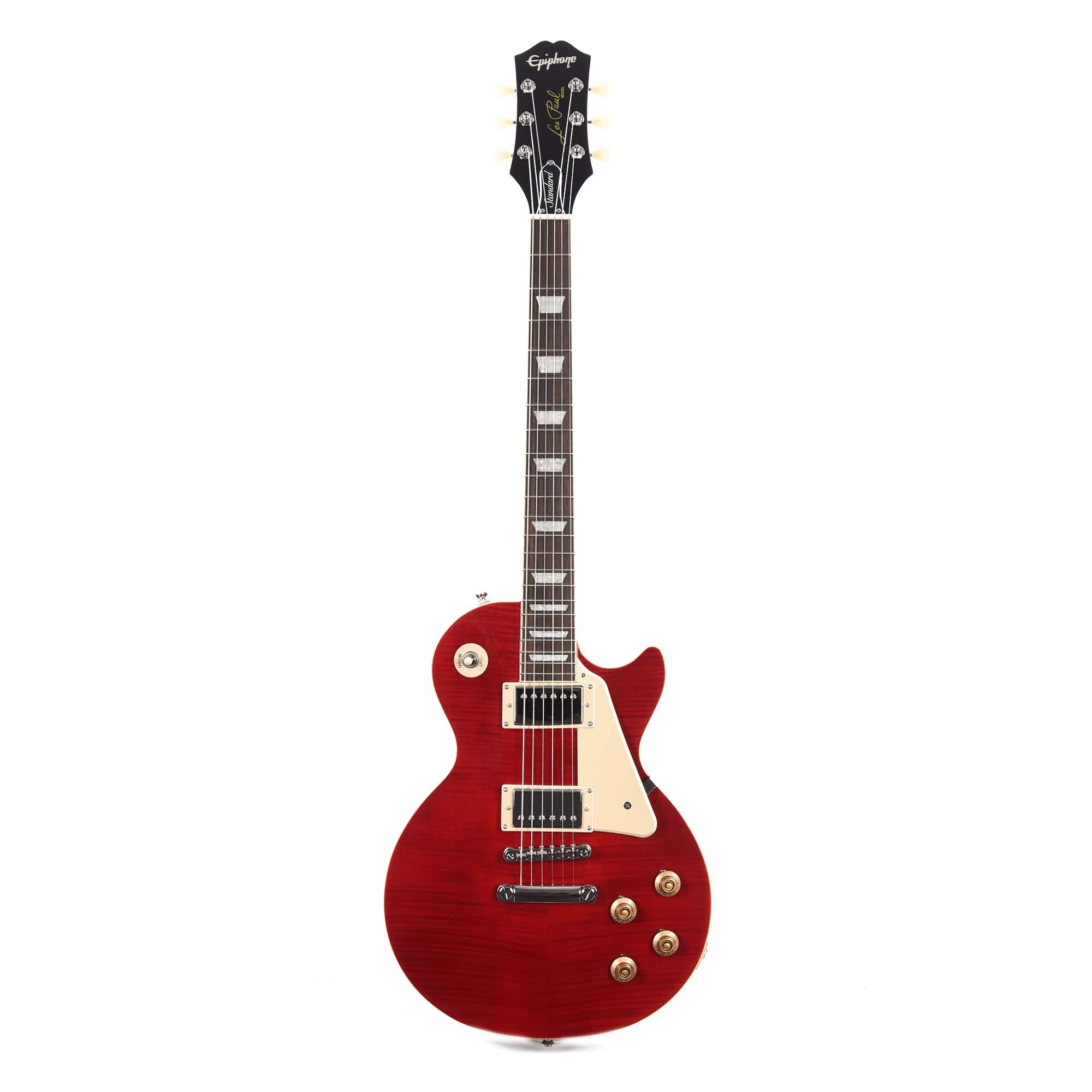 Epiphone Les Paul Standard '50s Transparent Cherry Electric Guitars / Solid Body