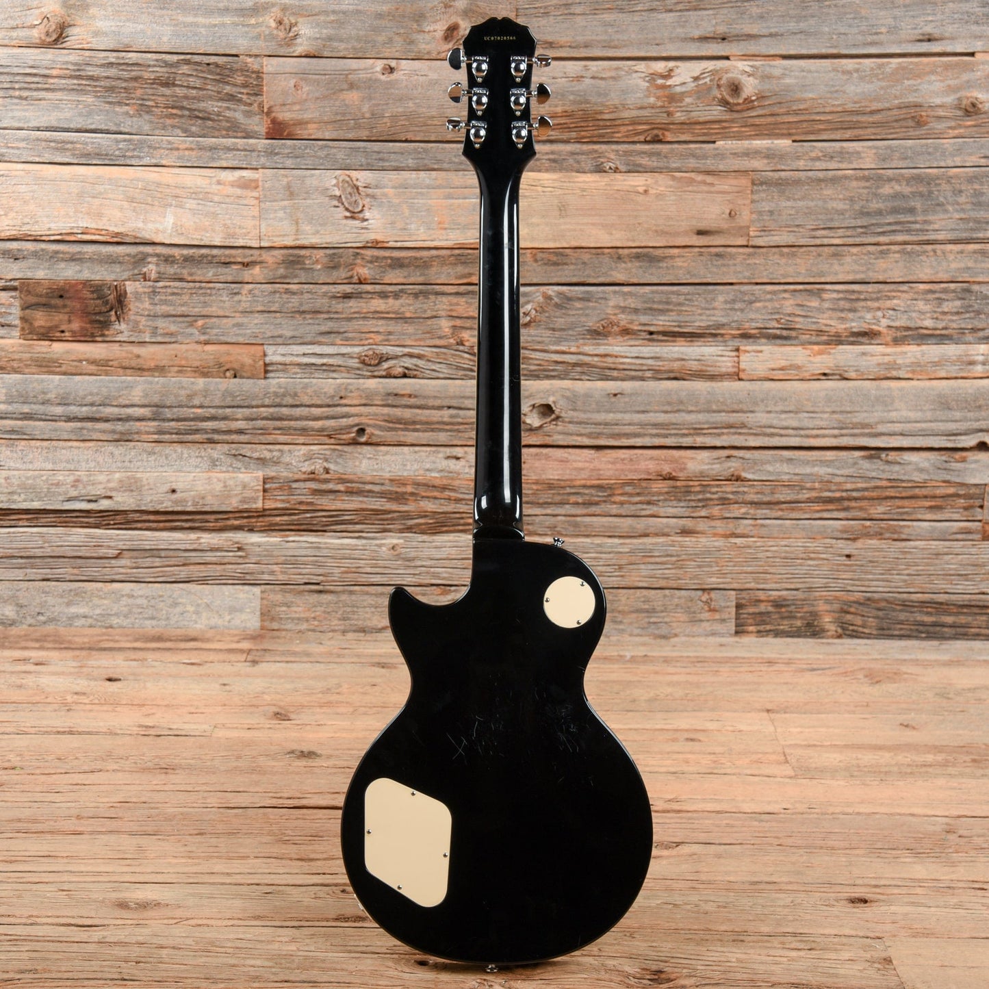 Epiphone Les Paul Standard Ebony 2007 Electric Guitars / Solid Body