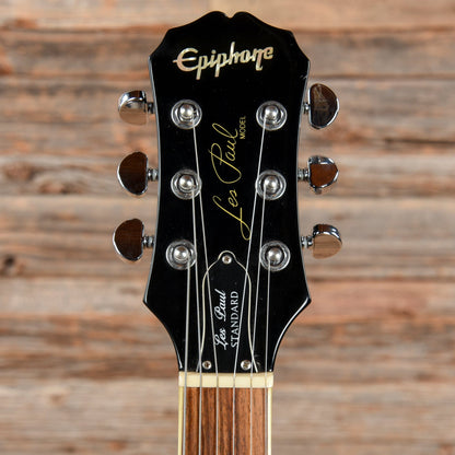 Epiphone Les Paul Standard Ebony 2007 Electric Guitars / Solid Body