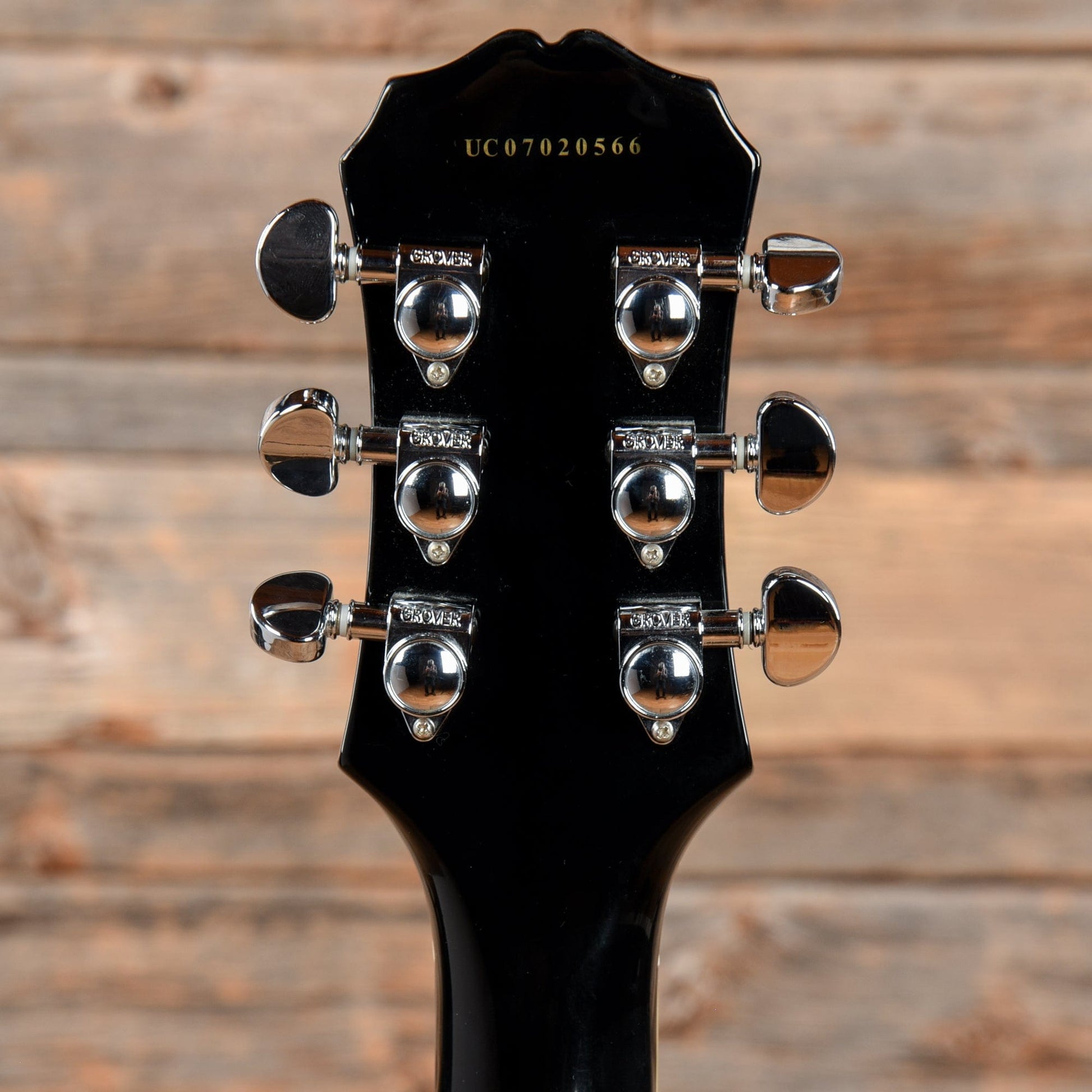 Epiphone Les Paul Standard Ebony 2007 Electric Guitars / Solid Body