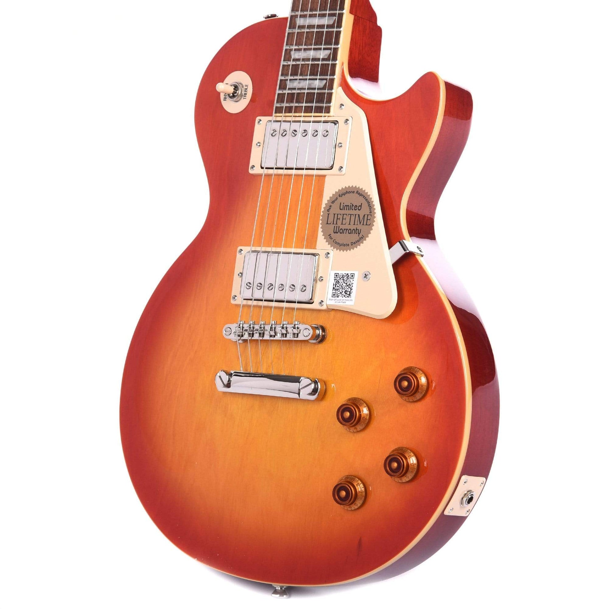 Epiphone Les Paul Standard Faded Cherry Electric Guitars / Solid Body