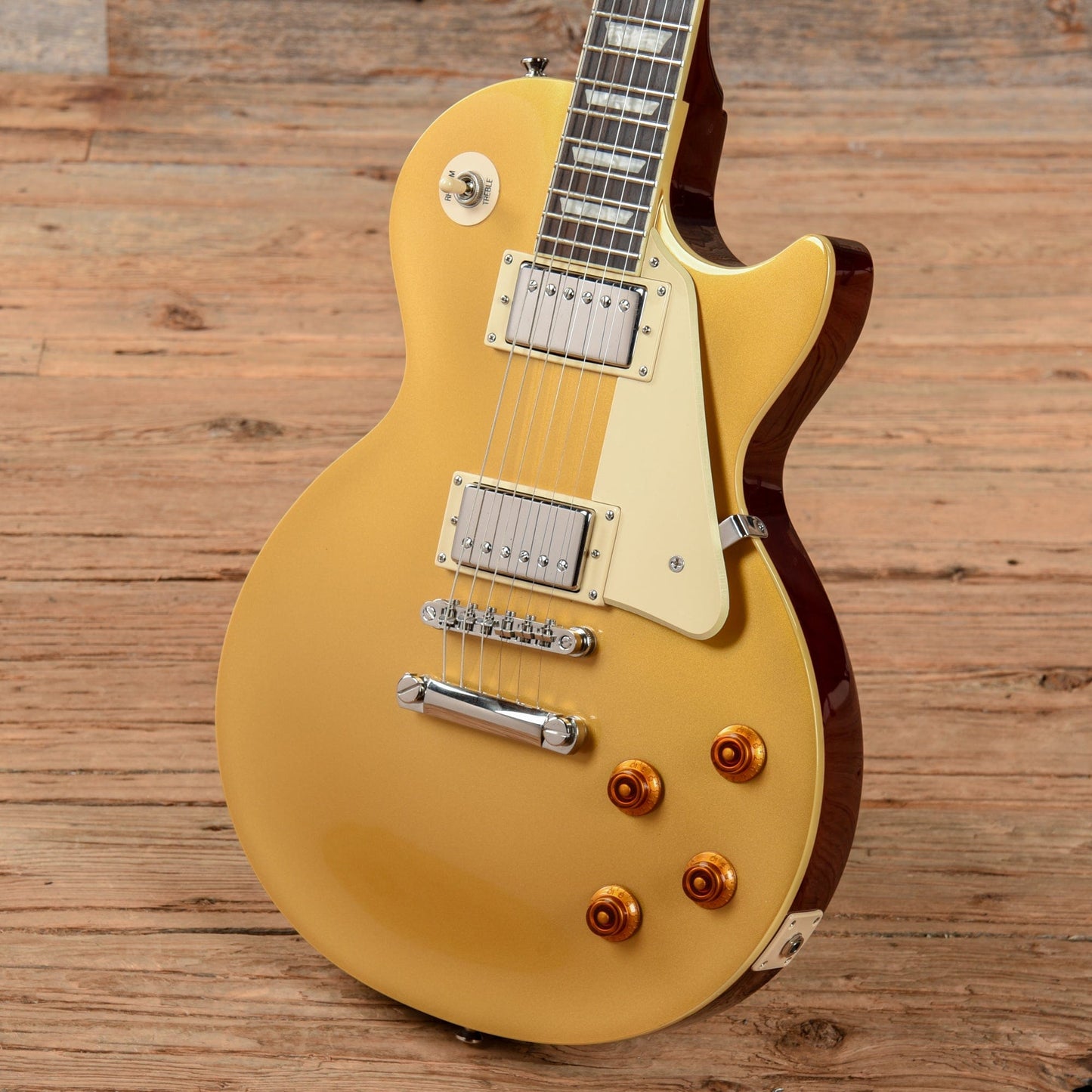 Epiphone Les Paul Standard Goldtop Electric Guitars / Solid Body