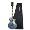 Epiphone Les Paul Standard Pelham Blue w/Premium Gig Bag Electric Guitars / Solid Body