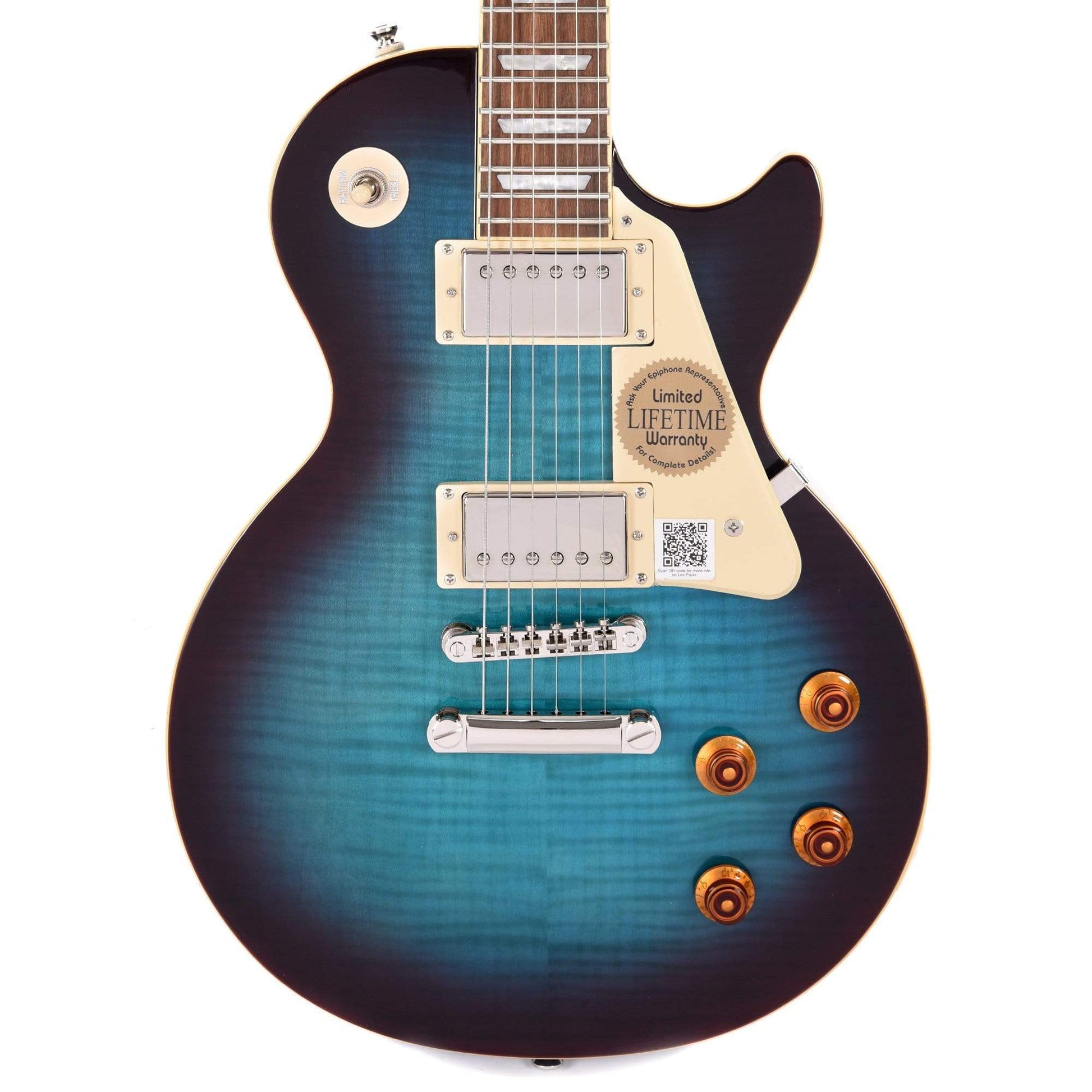 Epiphone Les Paul Standard Plus-Top Pro Blueberry w/ProBuckers 
