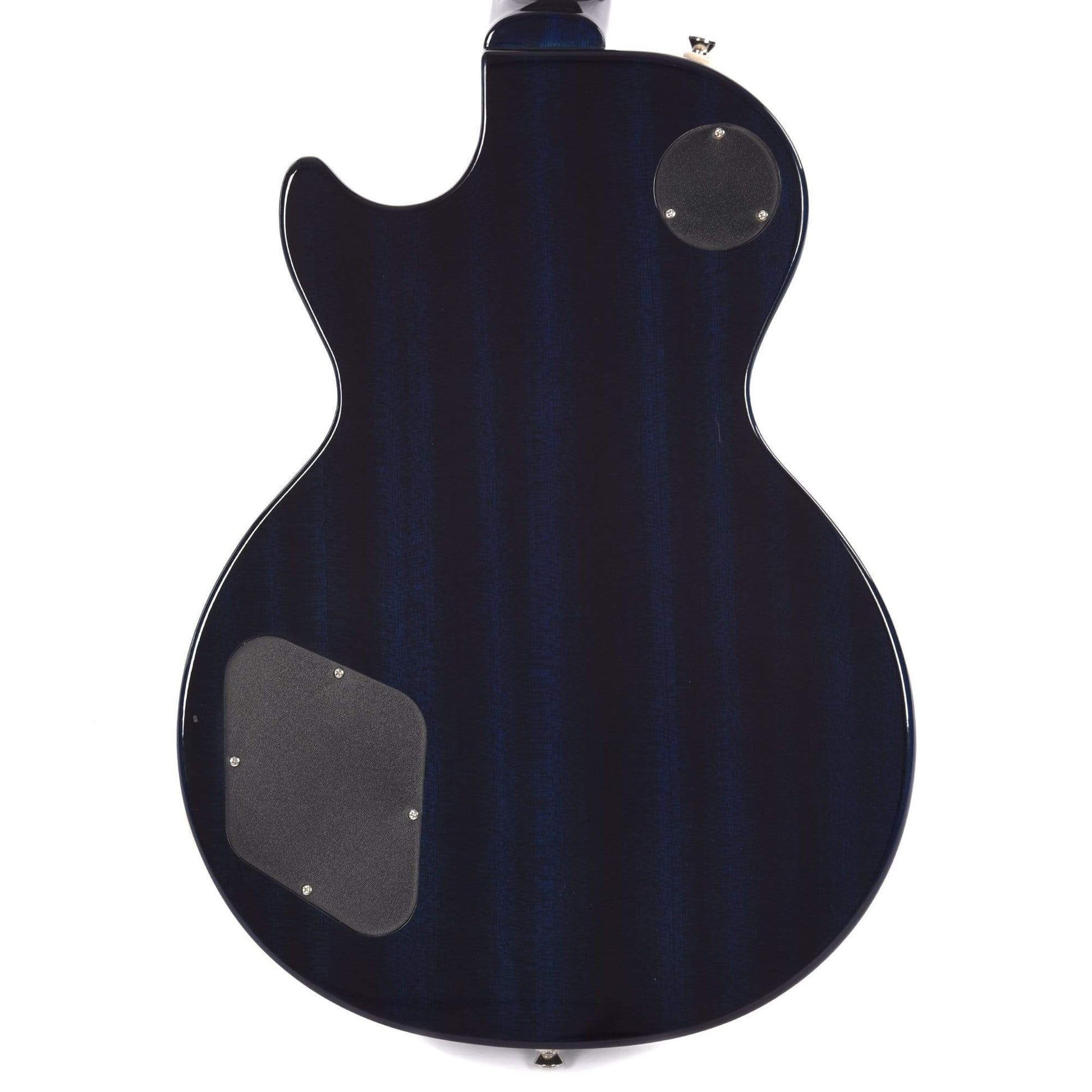 Epiphone Les Paul Standard Plus-Top Pro Blueberry w/ProBuckers & Coil-Tap Electric Guitars / Solid Body