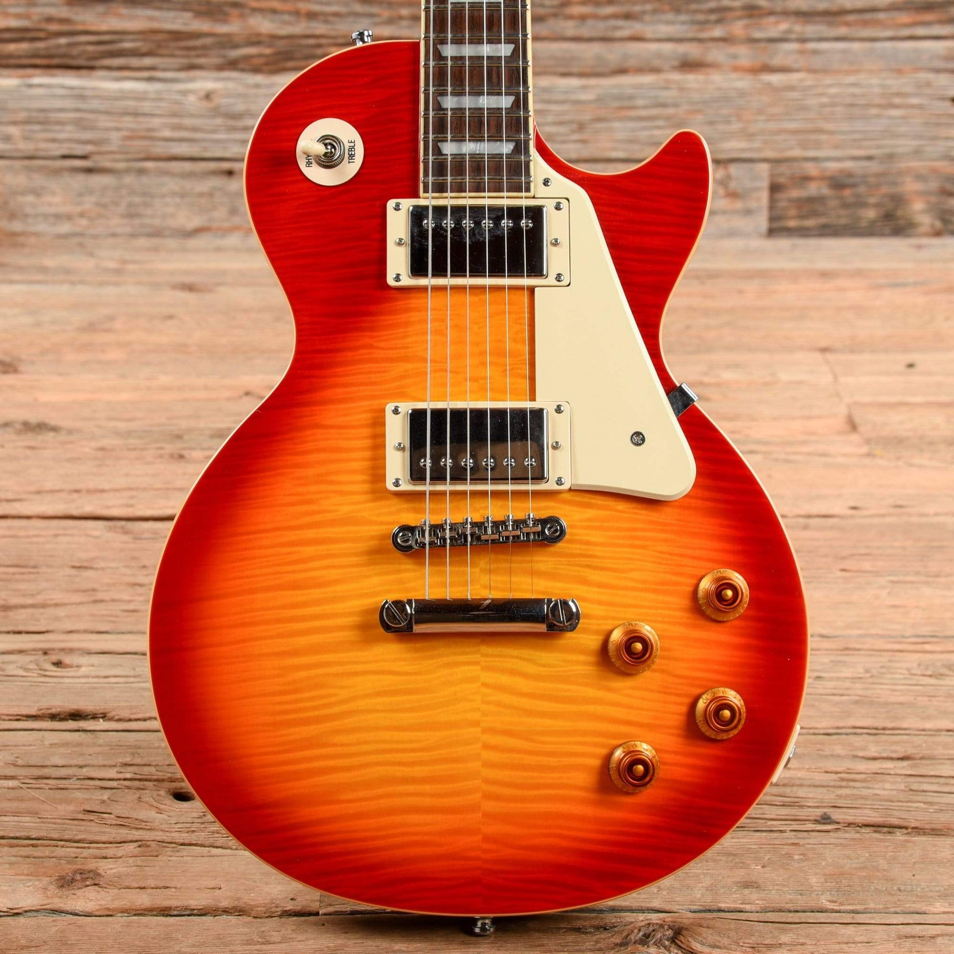 Epiphone Les Paul Standard Plus Top Pro Cherry Sunburst 2015 Electric Guitars / Solid Body