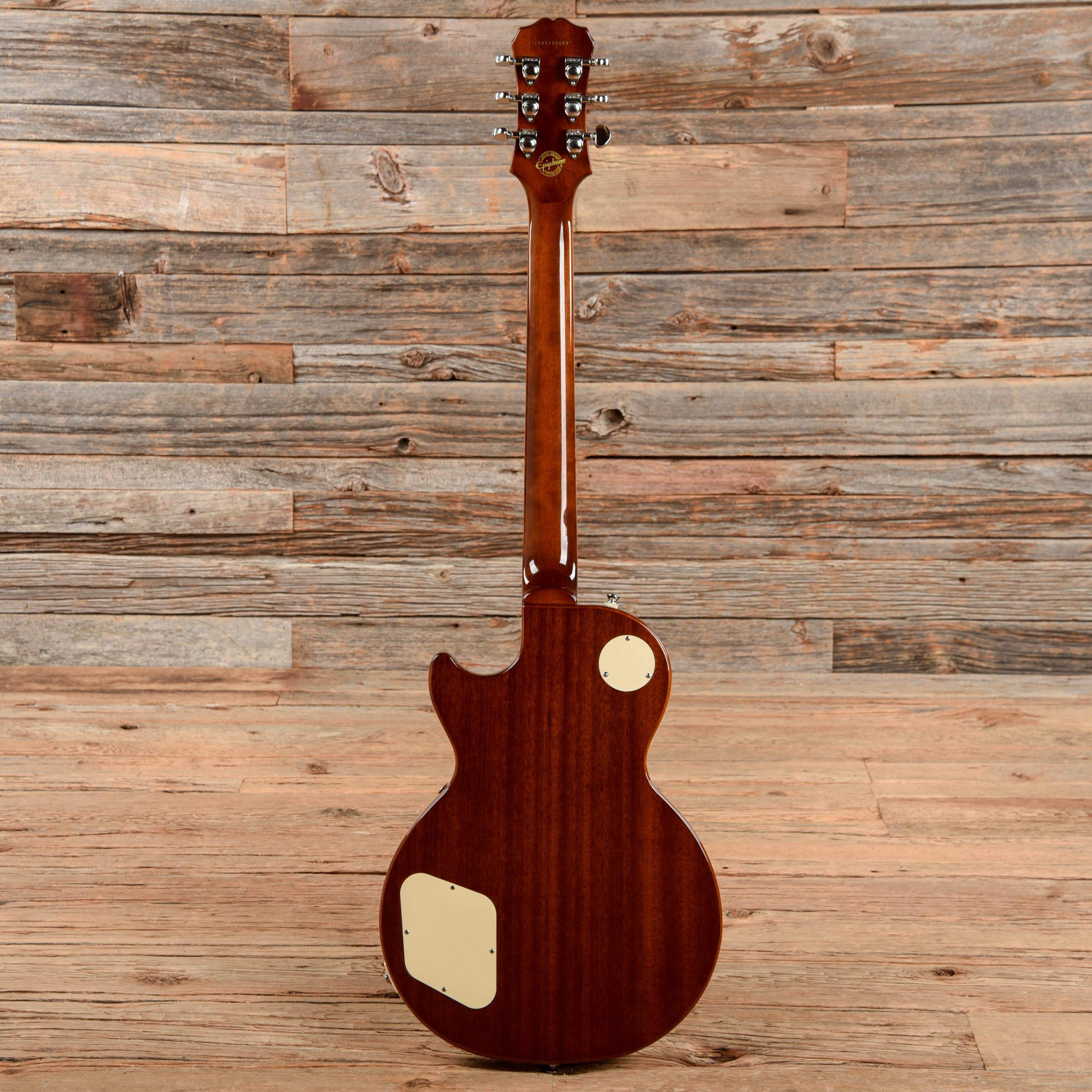 Epiphone Les Paul Standard Plus Top Pro Desert Burst 2015 Electric Guitars / Solid Body