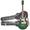 Epiphone Les Paul Standard Plus-Top Pro Green Burst w/ProBuckers & Coil-Tap and Epiphone Hardshell Case Bundle Electric Guitars / Solid Body