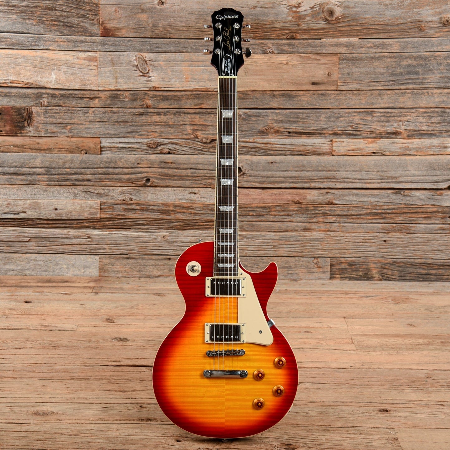 Epiphone Les Paul Standard Plus Top Pro Sunburst 2013 Electric Guitars / Solid Body