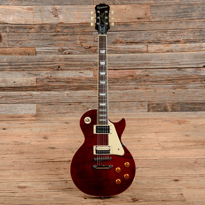 Epiphone Les Paul Standard Plus Top Pro Wine Red 2016 Electric Guitars / Solid Body