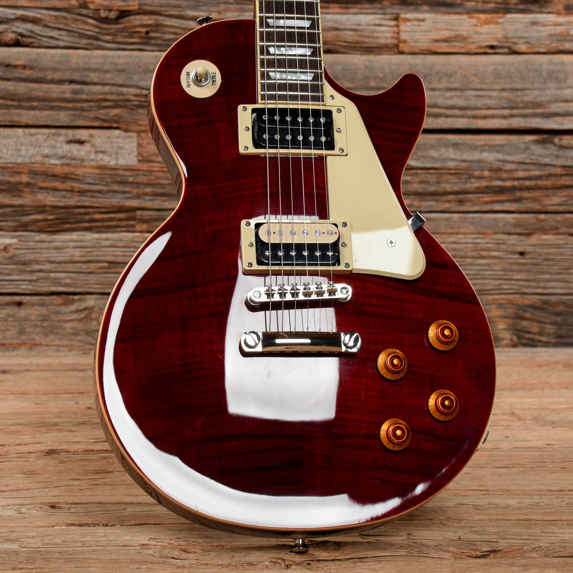 Epiphone Les Paul Standard Plus Top Pro Wine Red 2016 Electric Guitars / Solid Body