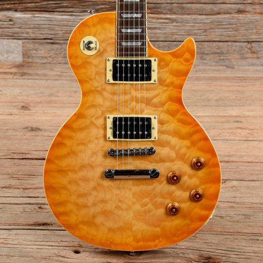 Epiphone Les Paul Standard Quilt Sunburst 2002 Electric Guitars / Solid Body