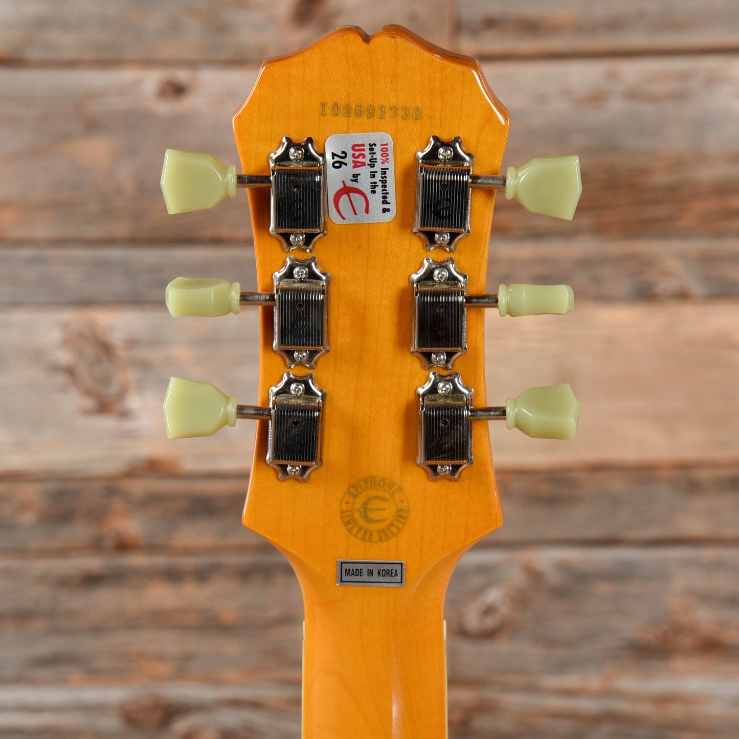 Epiphone Les Paul Standard Quilt Sunburst 2002 Electric Guitars / Solid Body