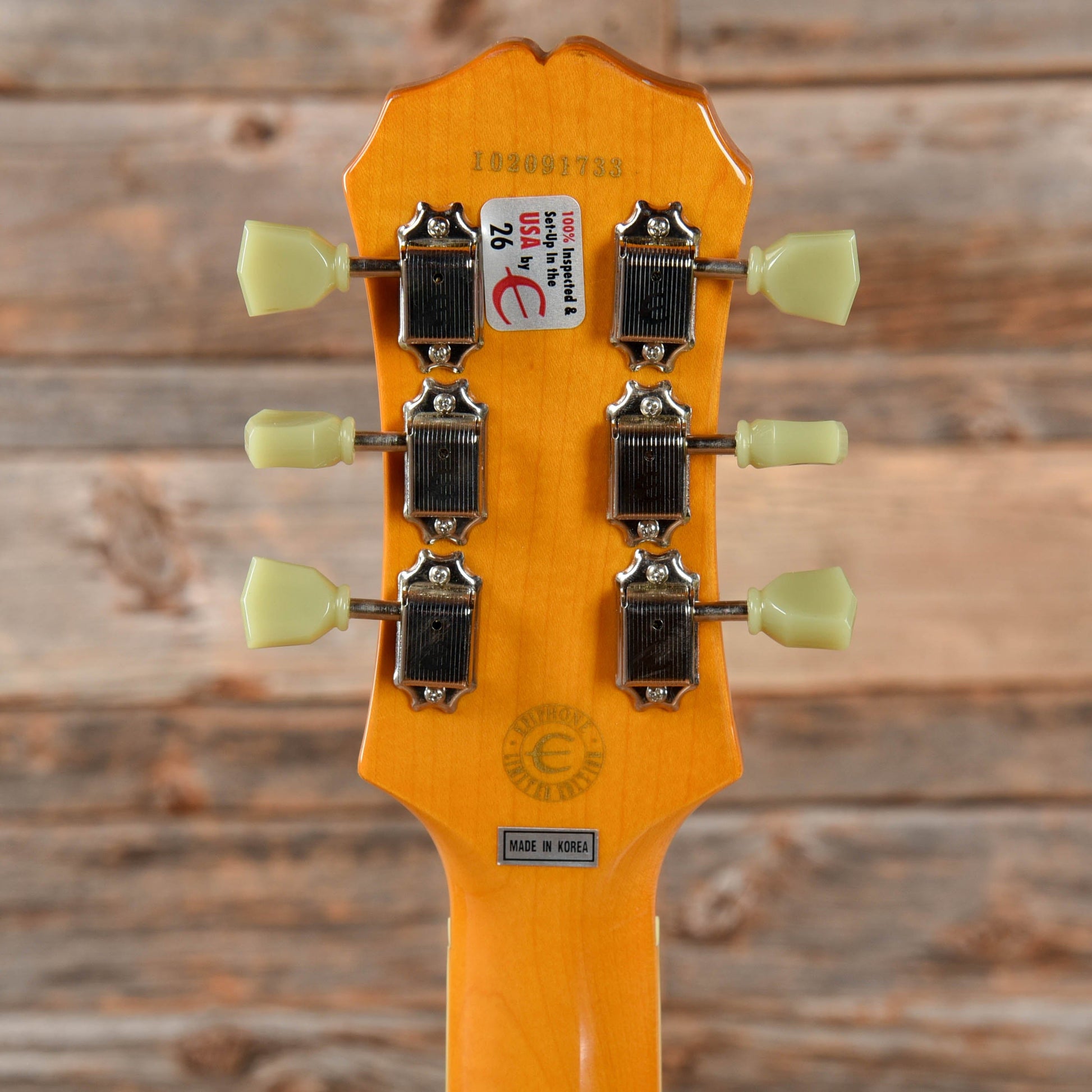 Epiphone Les Paul Standard Quilt Sunburst 2002 Electric Guitars / Solid Body