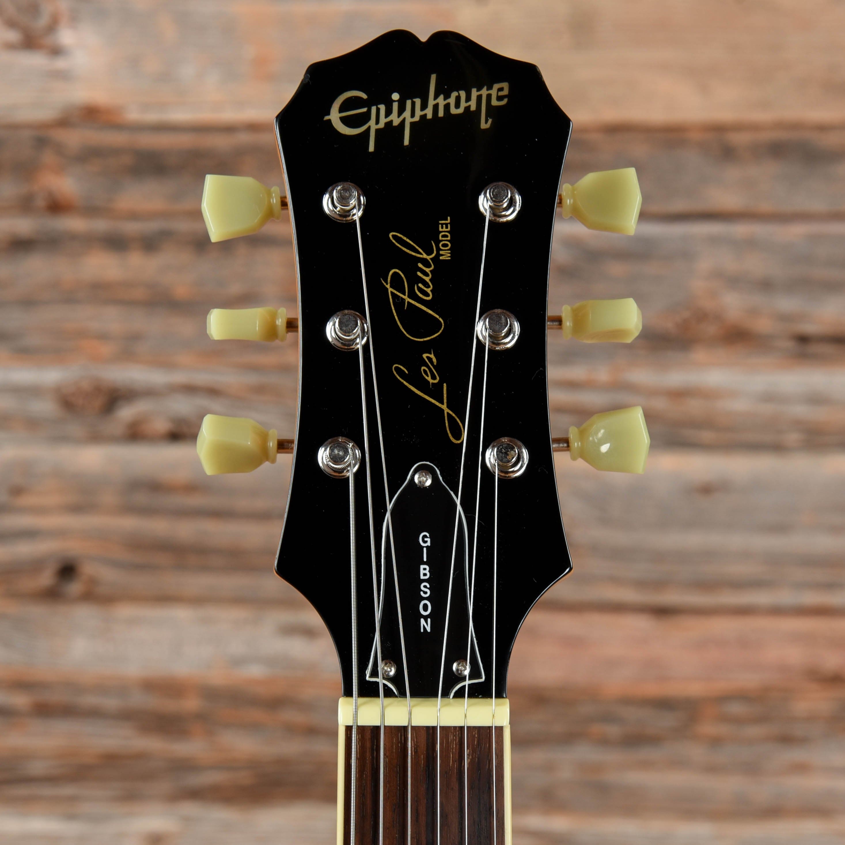 Epiphone Les Paul Standard Quilt Sunburst 2002 Electric Guitars / Solid Body