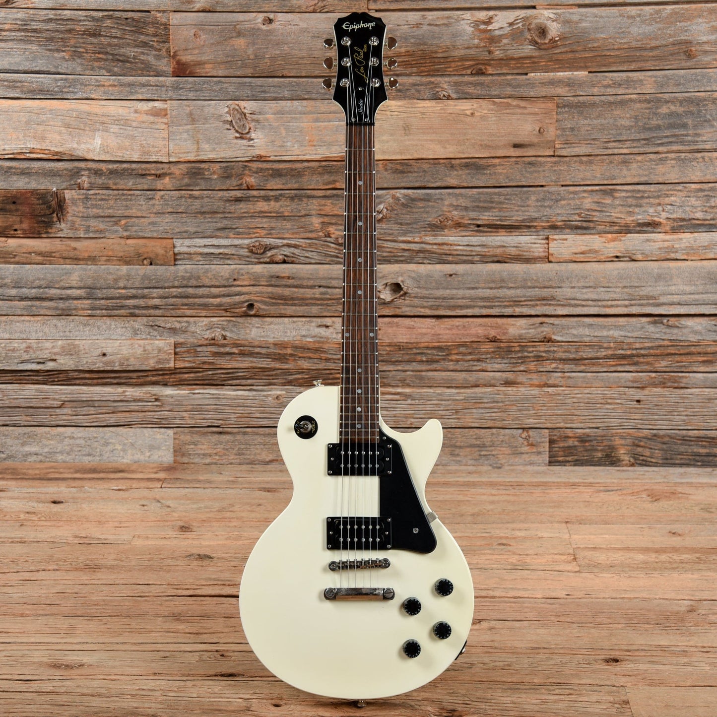Epiphone Les Paul Studio Alpine White 2009 Electric Guitars / Solid Body
