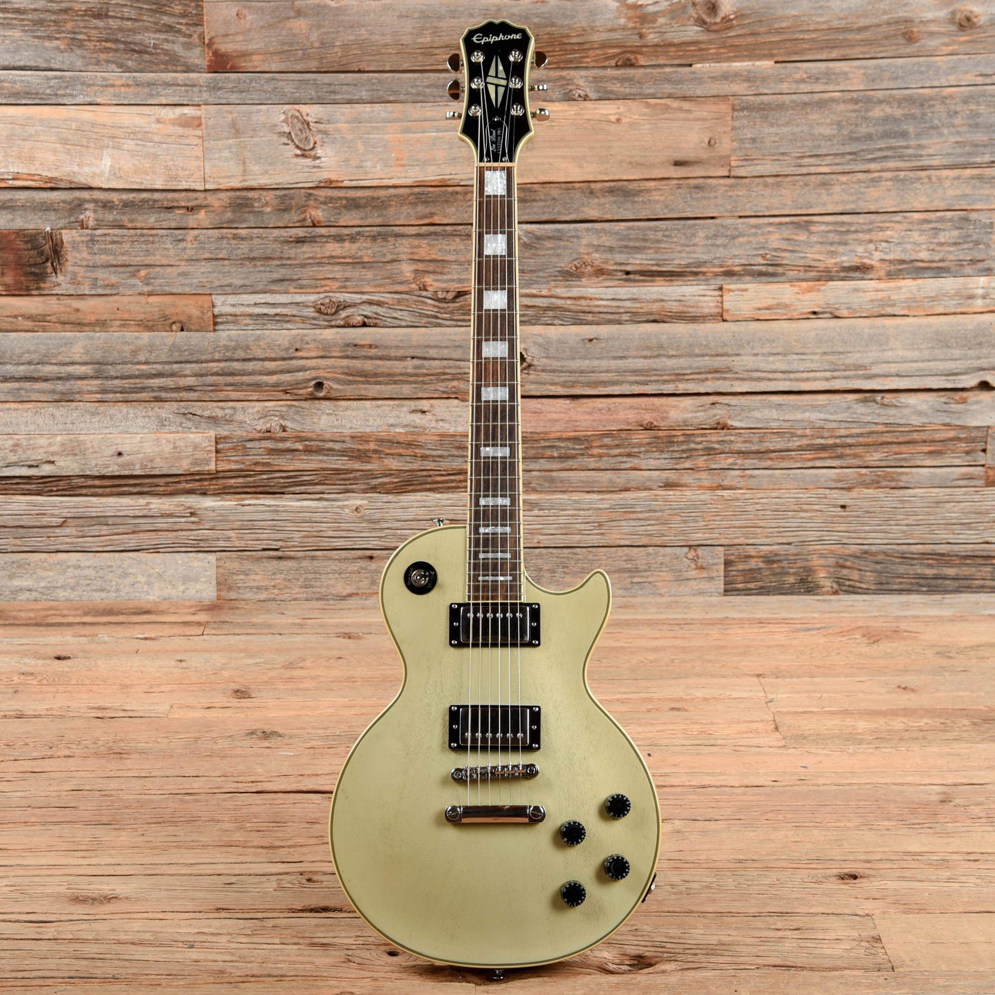 Epiphone Les Paul Studio TV Silver Electric Guitars / Solid Body
