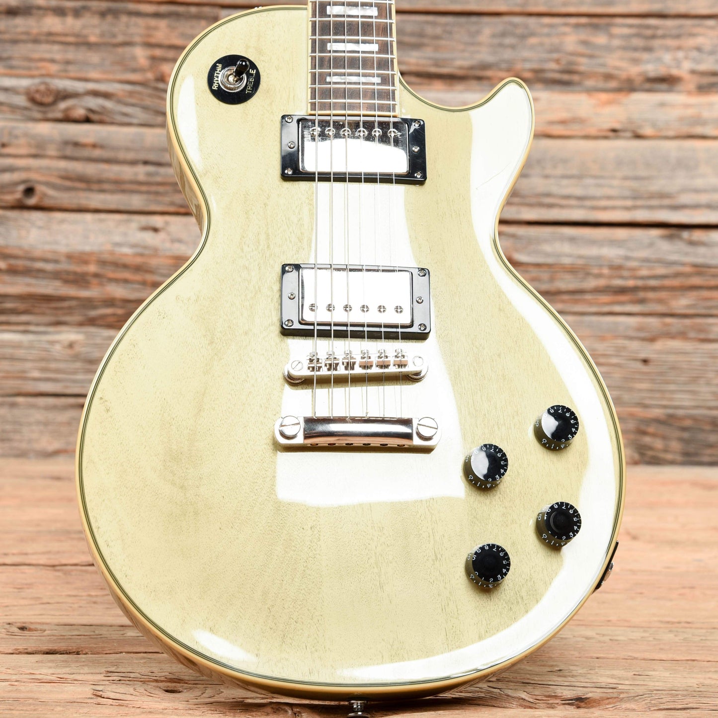 Epiphone Les Paul Studio TV Silver Electric Guitars / Solid Body