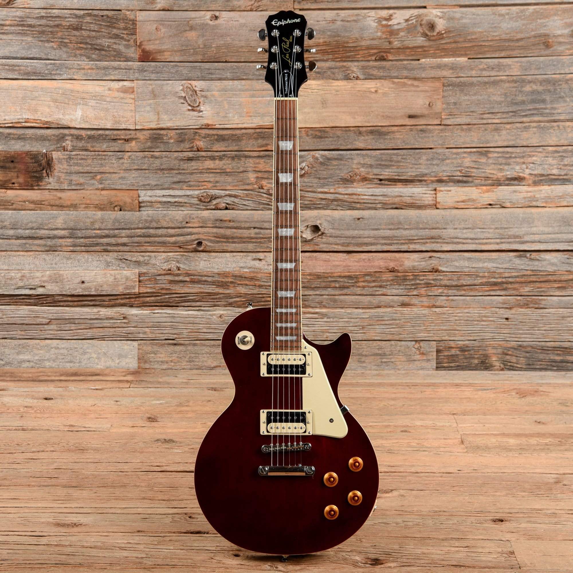 Epiphone Les Paul Traditional Pro II Wine 2018 Electric Guitars / Solid Body