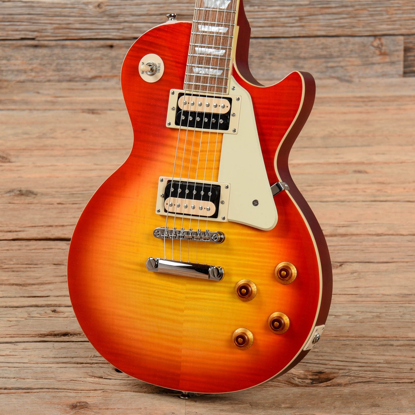 Epiphone Les Paul Traditional Pro III Plus Cherry Sunburst 2018 Electric Guitars / Solid Body