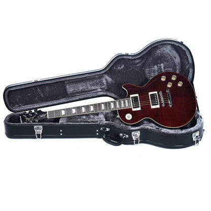 Epiphone Les Paul Tribute Plus Black Cherry Electric Guitars / Solid Body