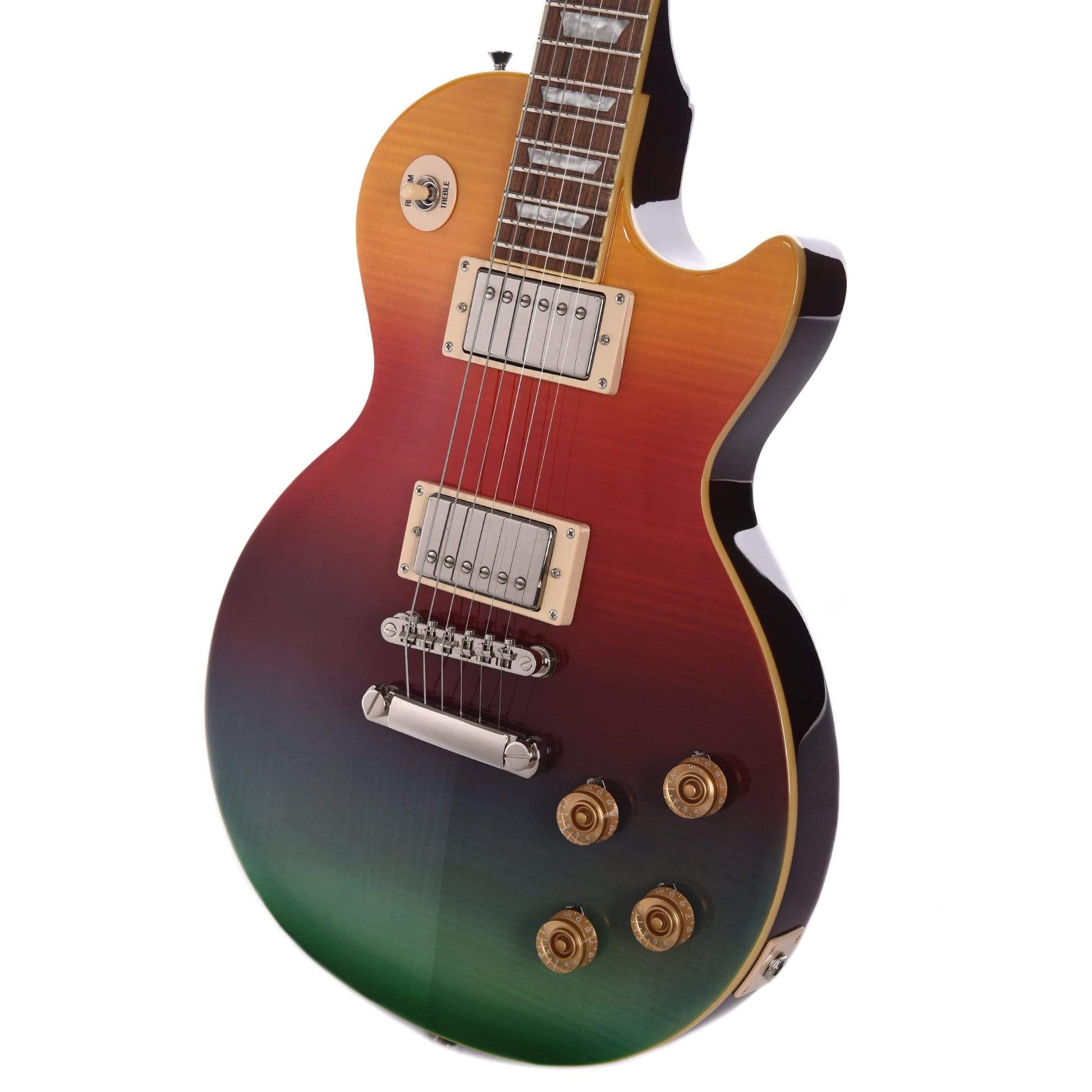 Epiphone Les Paul Tribute Prizm Outfit Rainbow w/Gibson '57 Classics & Series/Parallel Electric Guitars / Solid Body