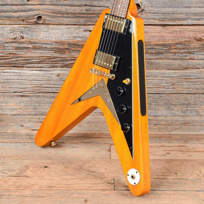 Epiphone Limited Edition Joe Bonamassa 1958 Amos Korina Flying V Antique Natural 2018 Electric Guitars / Solid Body