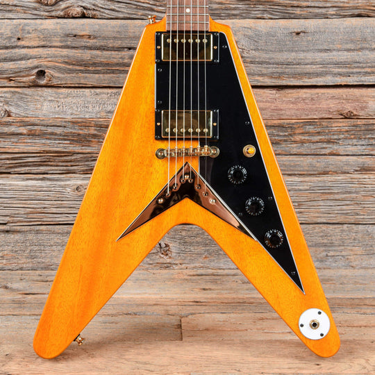 Epiphone Limited Edition Joe Bonamassa 1958 Amos Korina Flying V Antique Natural 2018 Electric Guitars / Solid Body