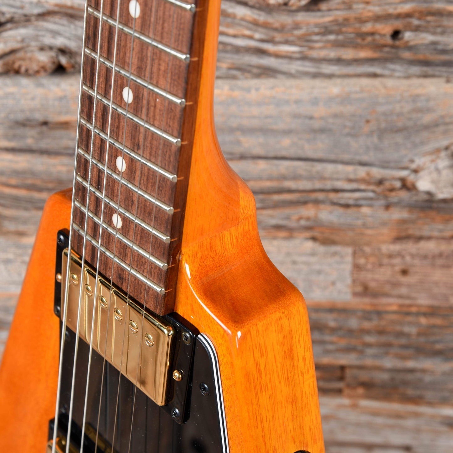 Epiphone Limited Edition Joe Bonamassa 1958 Amos Korina Flying V Antique Natural 2018 Electric Guitars / Solid Body