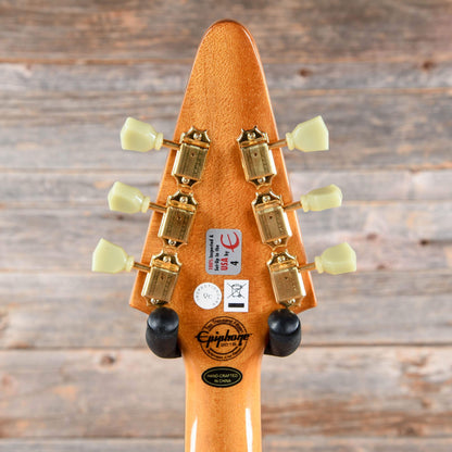 Epiphone Limited Edition Korina Flying V Natural 2016 Electric Guitars / Solid Body