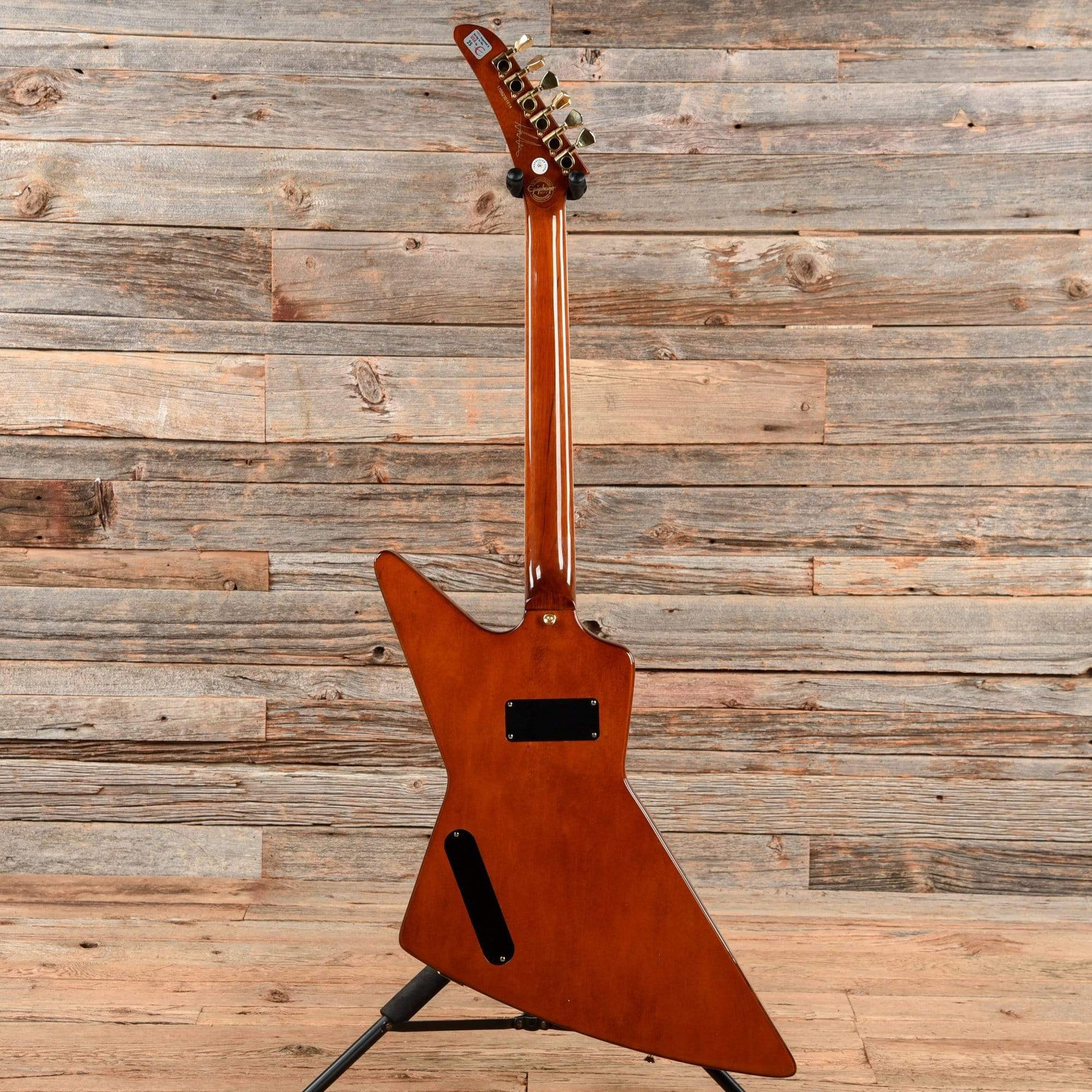 Epiphone Limited Edition Lee Malia Explorer Custom Artisan Walnut 2017 Electric Guitars / Solid Body