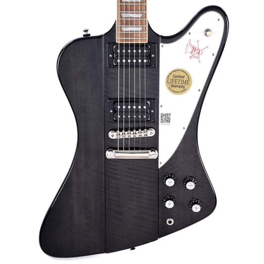 Epiphone Limited Edition Slash Firebird Trans Black Electric Guitars / Solid Body