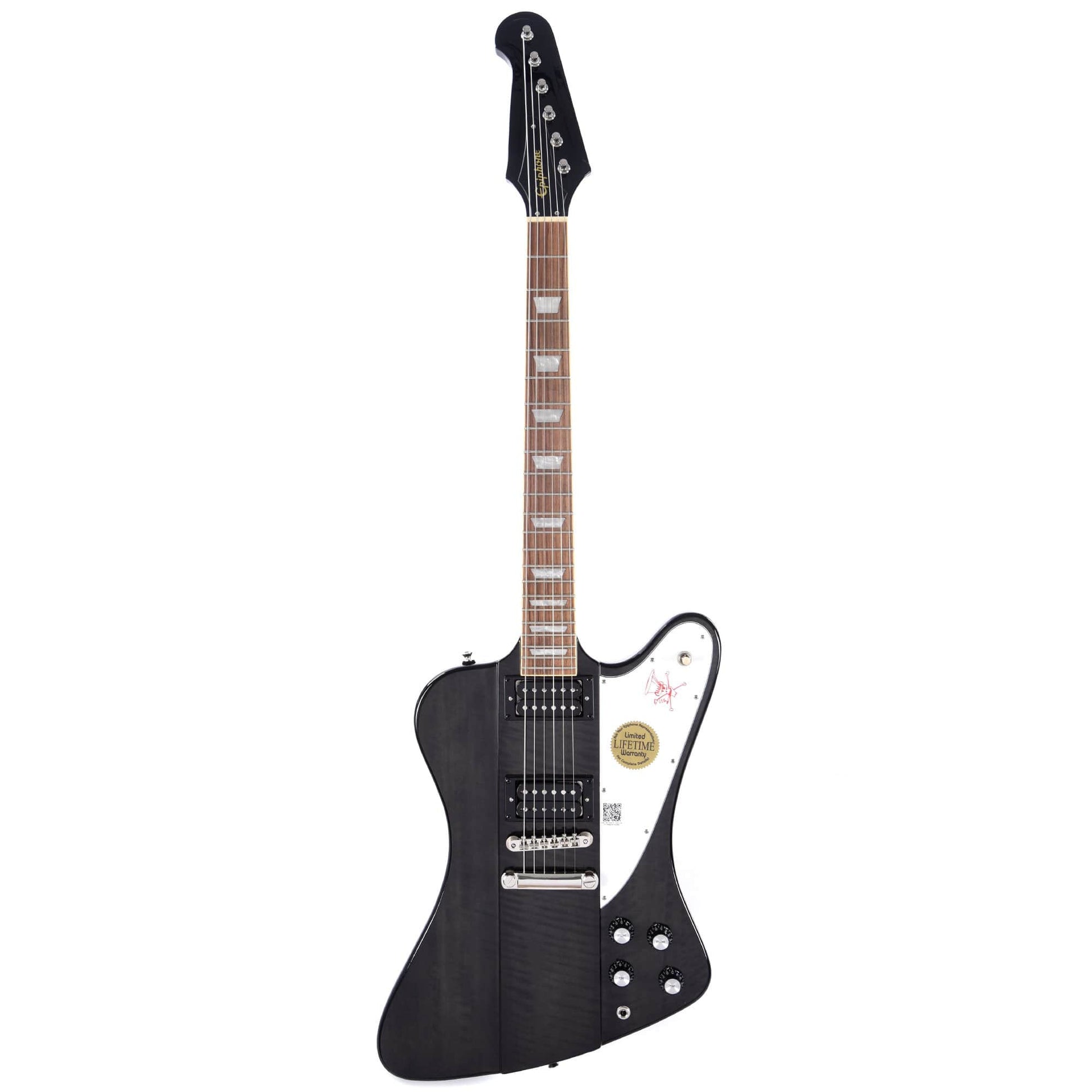 Epiphone Limited Edition Slash Firebird Trans Black Electric Guitars / Solid Body