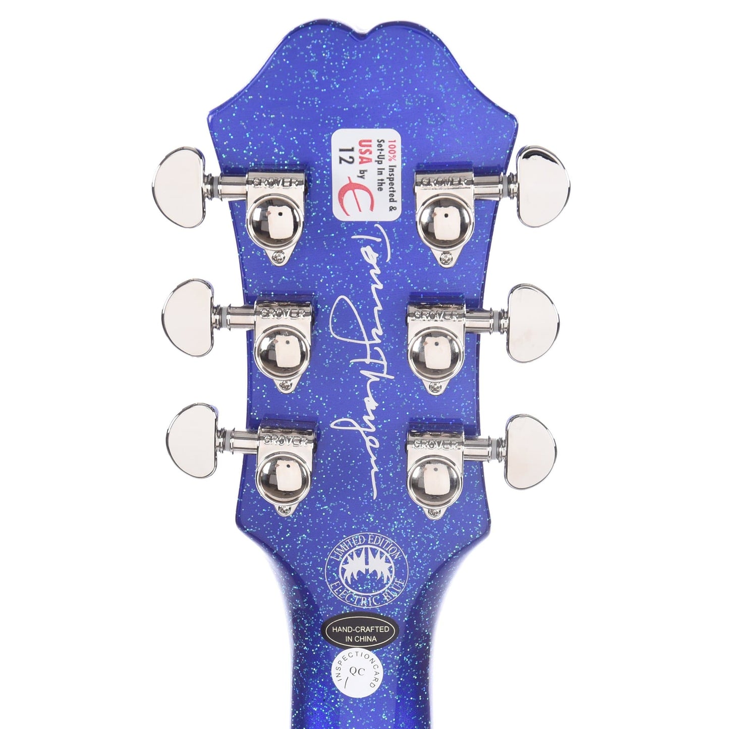 Epiphone Limited Edition Tommy Thayer Signature Les Paul Electric Blue Outfit w/ Signed COA Electric Guitars / Solid Body