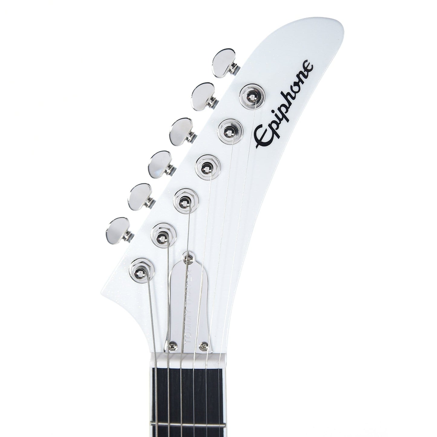 Epiphone Limited Edition Tommy Thayer "White Lightning" Explorer Outfit Electric Guitars / Solid Body