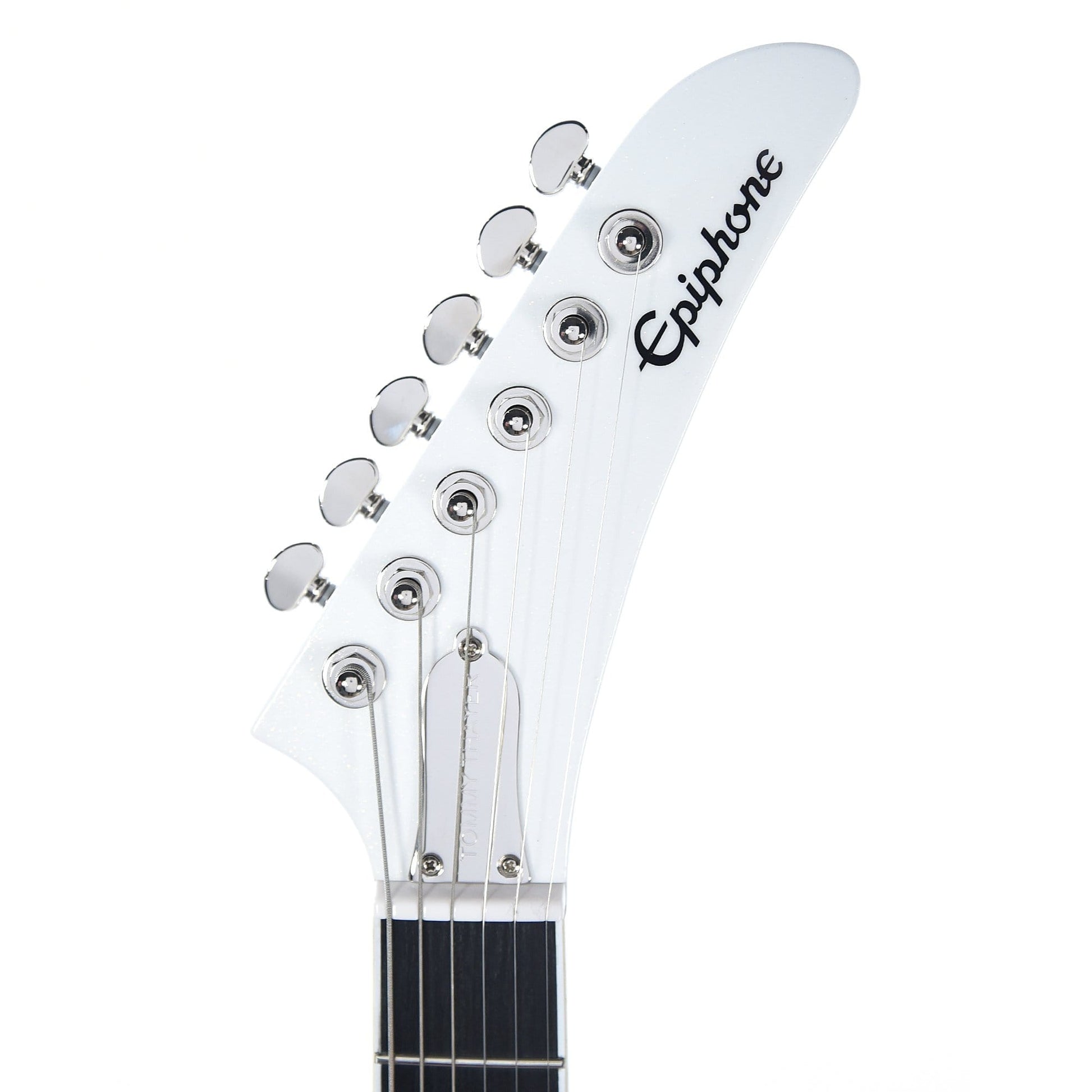 Epiphone Limited Edition Tommy Thayer "White Lightning" Explorer Outfit Electric Guitars / Solid Body