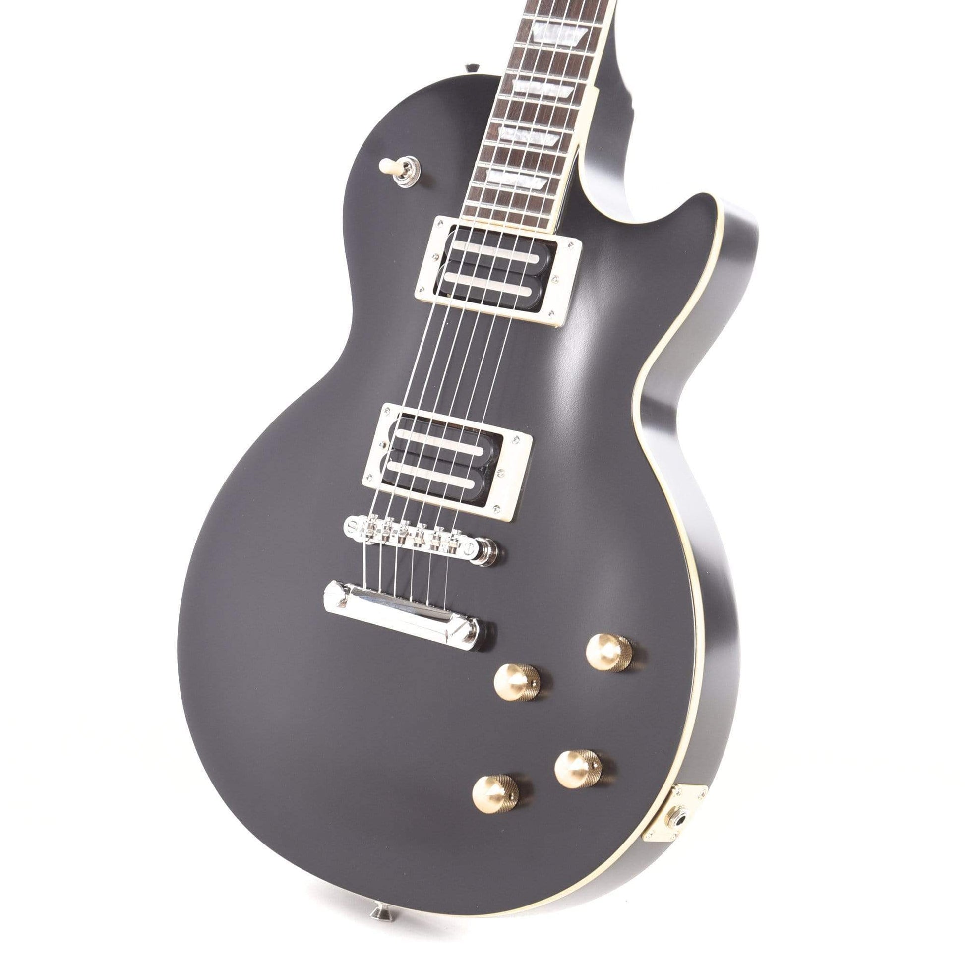 Epiphone Limited Edition Vivian Campbell "Holy Diver" Les Paul Black Aged Gloss Electric Guitars / Solid Body