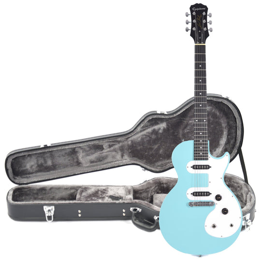 Epiphone LP SL Pacific Blue and Epiphone Hardshell Case Bundle Electric Guitars / Solid Body