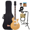 Epiphone LP Standard '50s Metallic Gold Essentials Bundle Electric Guitars / Solid Body