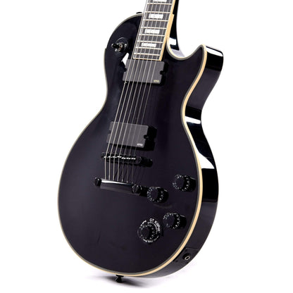 Epiphone Matt Heafy Les Paul Custom 7-String Ebony w/EMG-81-7/707 Electric Guitars / Solid Body