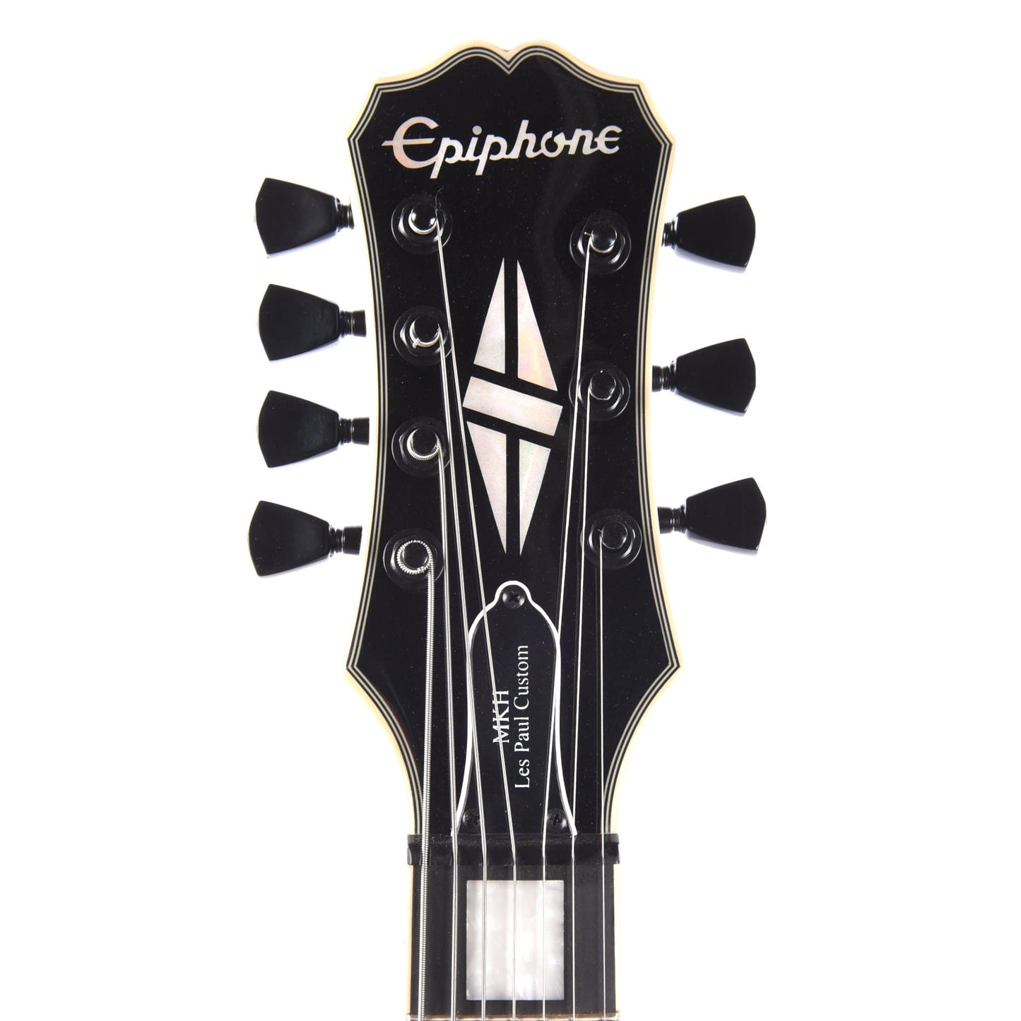 Epiphone Matt Heafy Les Paul Custom 7-String Ebony w/EMG-81-7/707 Electric Guitars / Solid Body