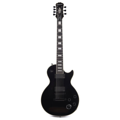 Epiphone Matt Heafy Les Paul Custom 7-String Ebony w/EMG-81-7/707 Electric Guitars / Solid Body