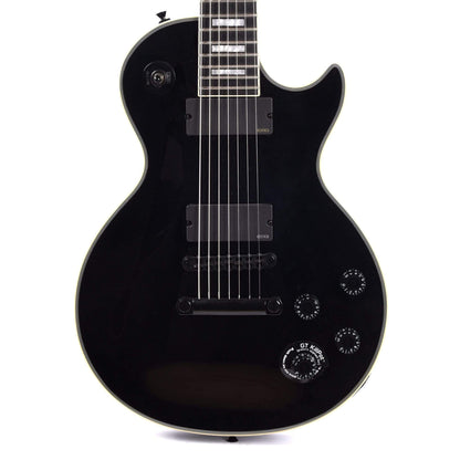 Epiphone Matt Heafy Les Paul Custom 7-String Ebony w/EMG-81-7/707 Electric Guitars / Solid Body
