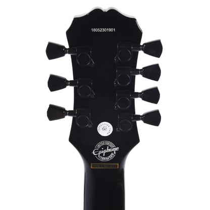 Epiphone Matt Heafy Les Paul Custom 7-String Ebony w/EMG-81-7/707 Electric Guitars / Solid Body