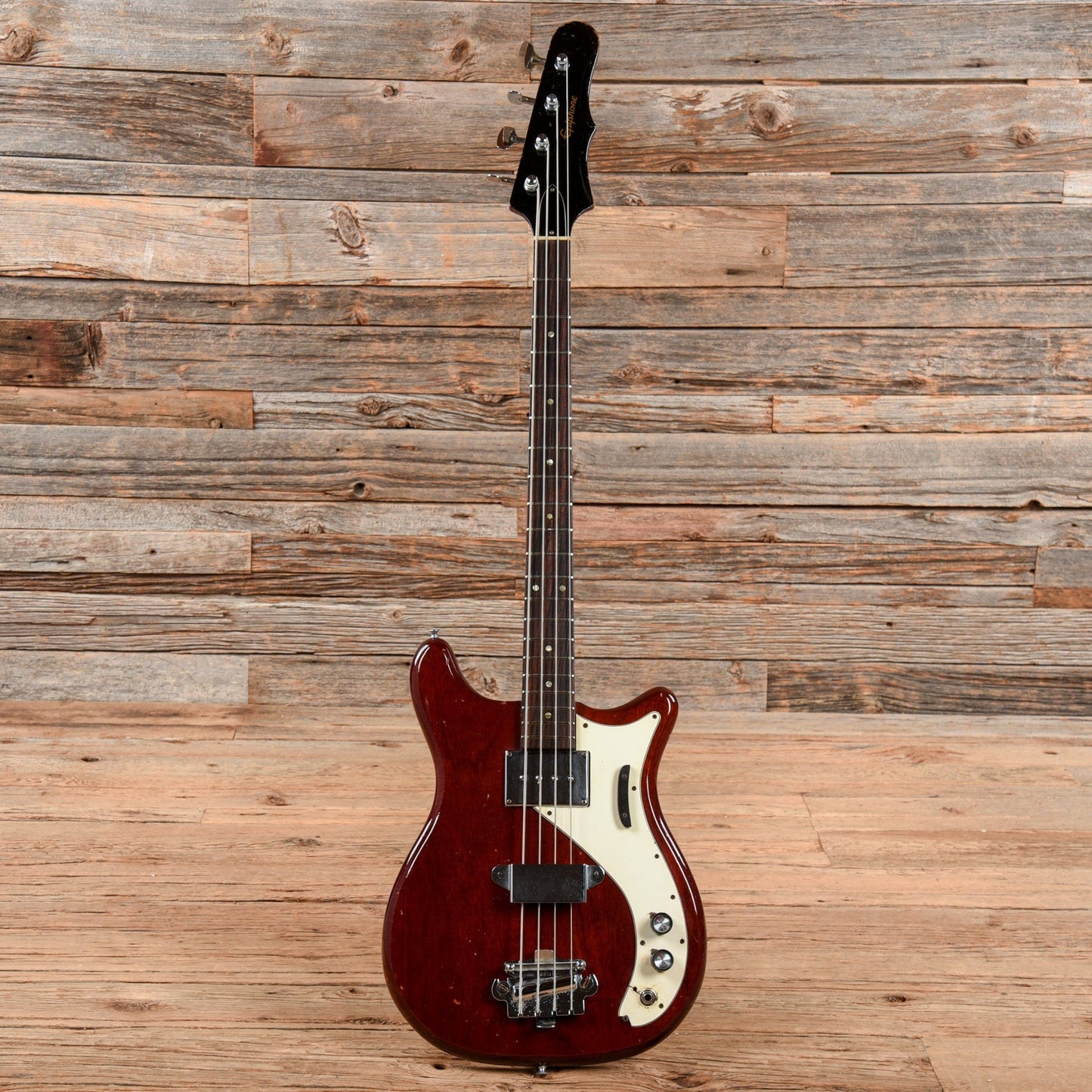 Epiphone Newport Bass Cherry 1965 Electric Guitars / Solid Body