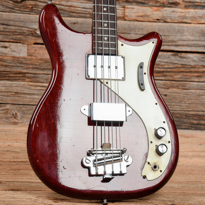 Epiphone Newport Bass Cherry 1965 Electric Guitars / Solid Body