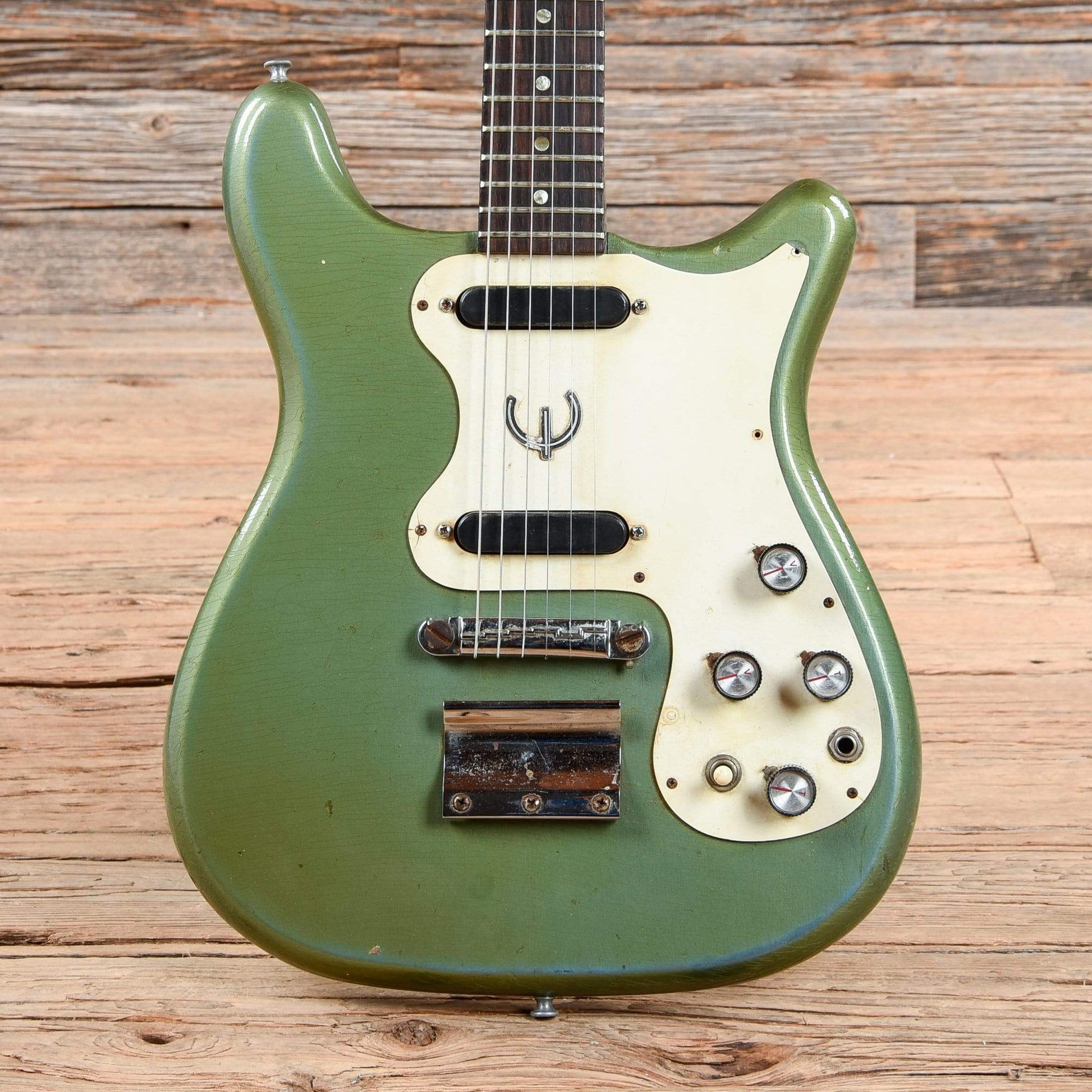 Epiphone Olympic Double Pelham Blue 1966 Electric Guitars / Solid Body