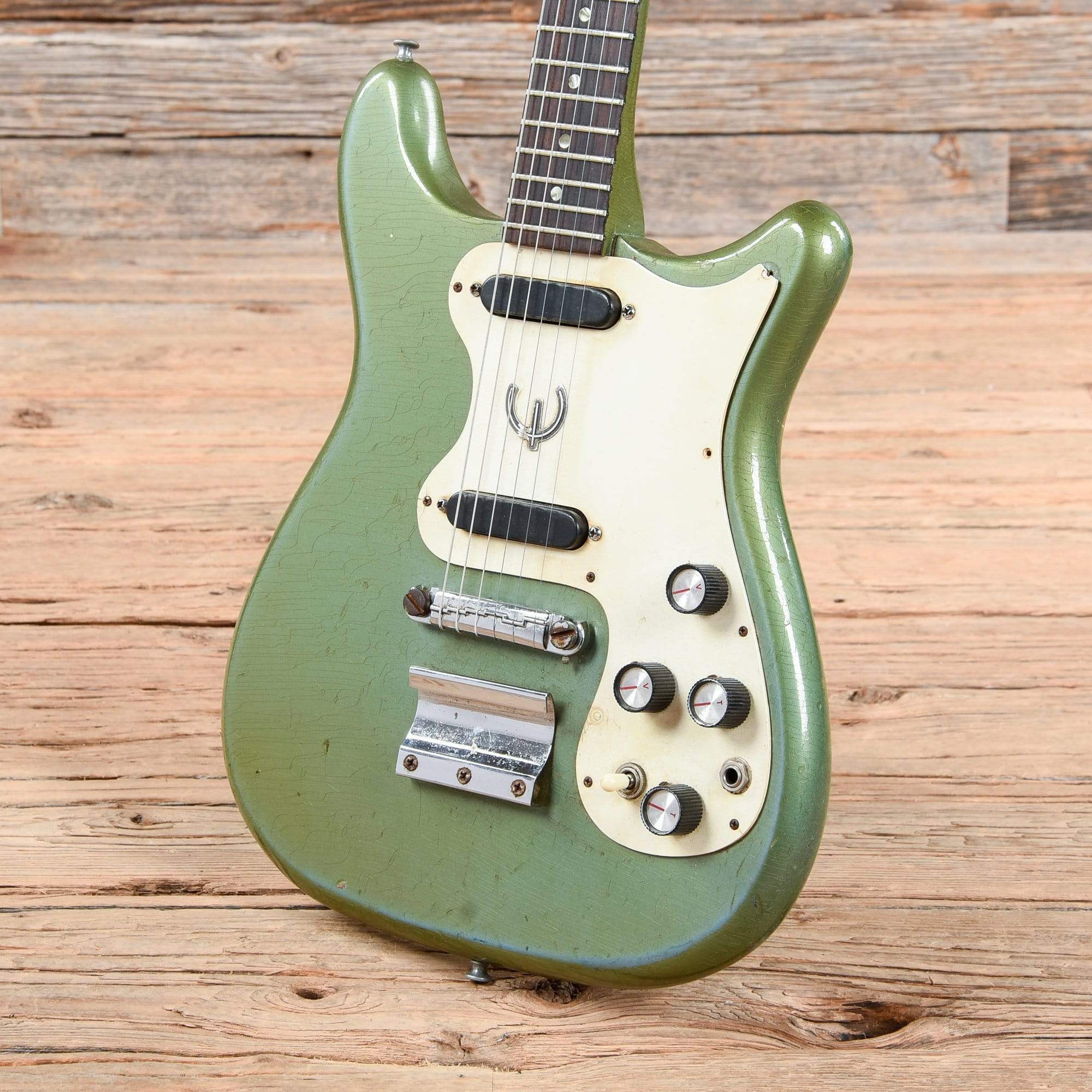 Epiphone Olympic Double Pelham Blue 1966 Electric Guitars / Solid Body