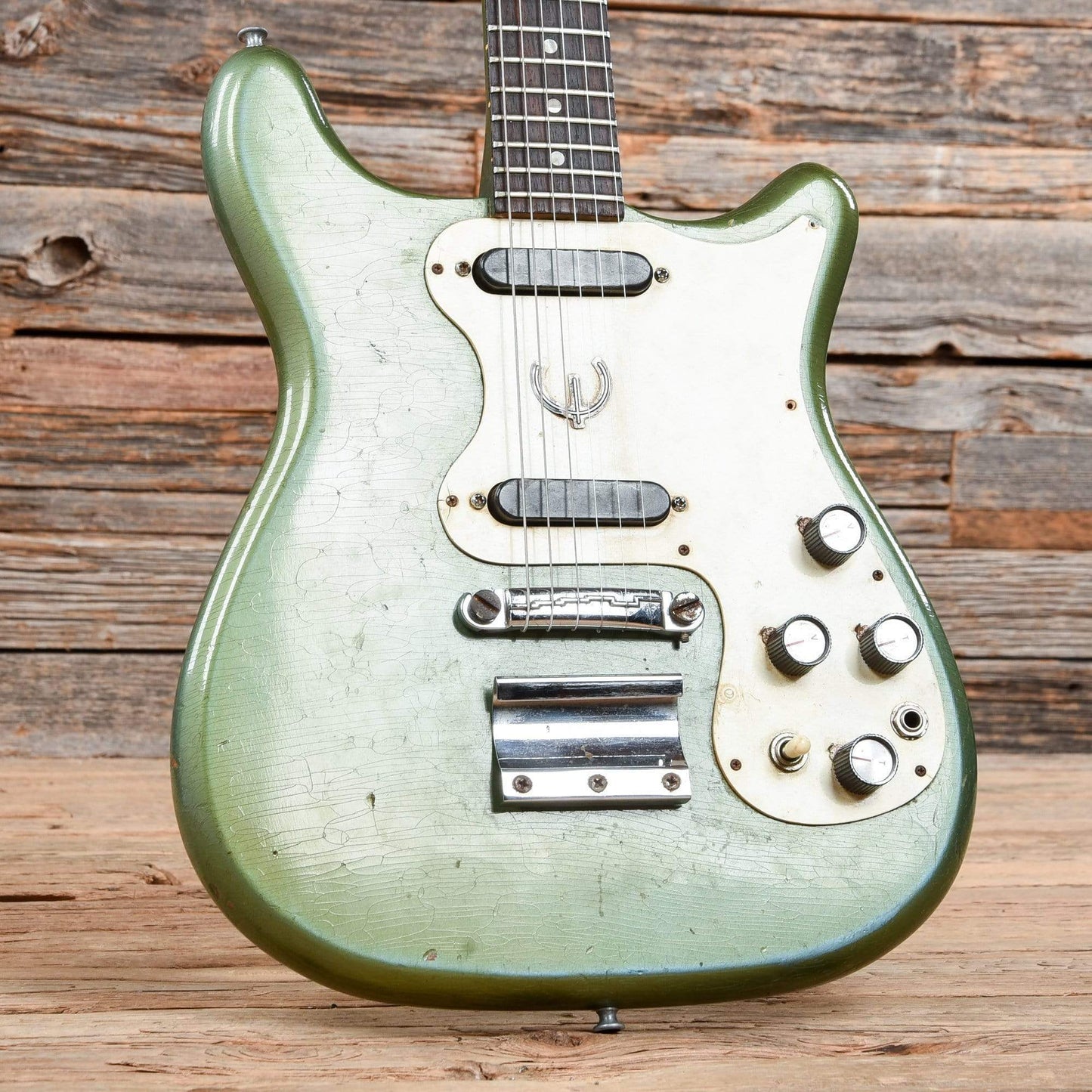 Epiphone Olympic Double Pelham Blue 1966 Electric Guitars / Solid Body