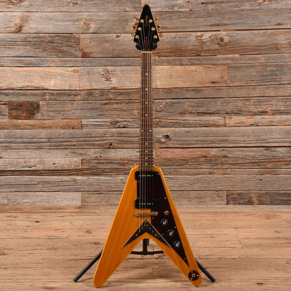 Epiphone Popa Chubby Signature Flying V Natural Electric Guitars / Solid Body